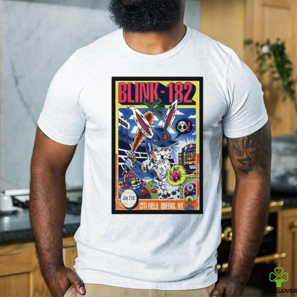 Blink 182 July 21 2024 Citi Field in Queens NY Poster Shirt Blink 182 July 21 2024 Citi Field in Queens NY Poster Shirt