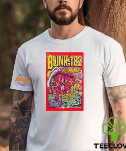 Blink 182 June 21, 2024 Kaseya Center, Miami FL Tour Shirt