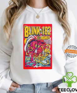 Blink 182 June 21, 2024 Kaseya Center, Miami FL Tour Shirt
