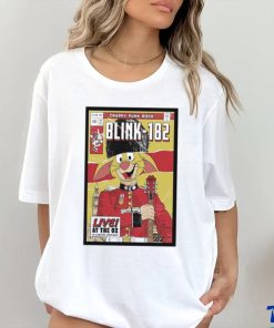 Blink 182 London The O2, 12 Oct 2023 Poster Shirt