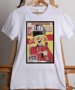 Blink 182 London The O2, 12 Oct 2023 Poster Shirt