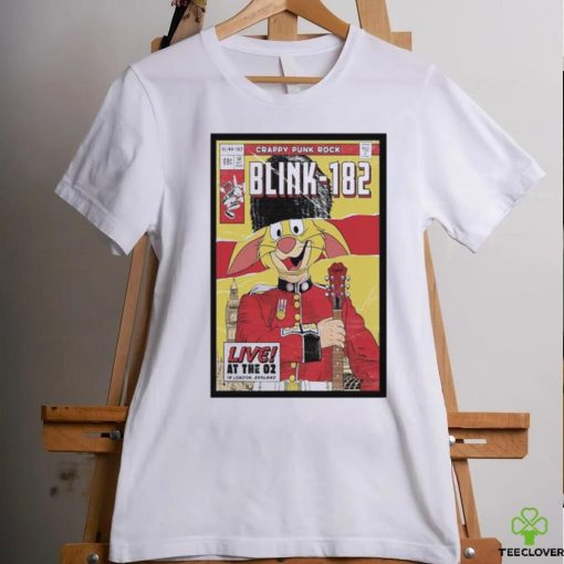 Blink 182 London The O2, 12 Oct 2023 Poster Shirt