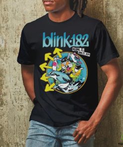 Blink 182 Miami Florida Merch Rabbit Ride The Dolphin Art At Kaseya Center On June 21 2024 Classic T Shirt