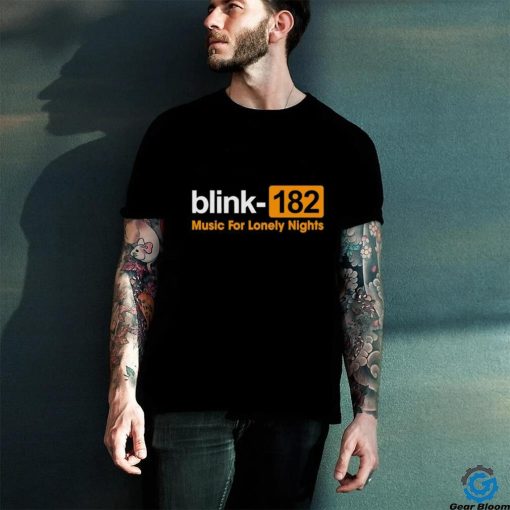 Blink 182 Music For Lonely Nights Logo Shirt