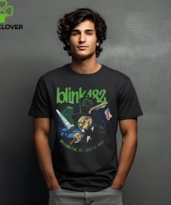 Blink 182 Official Artwork For Tonight Show At Capital One Arena On July 27 2024 In Washington DC Vintage T Shirt