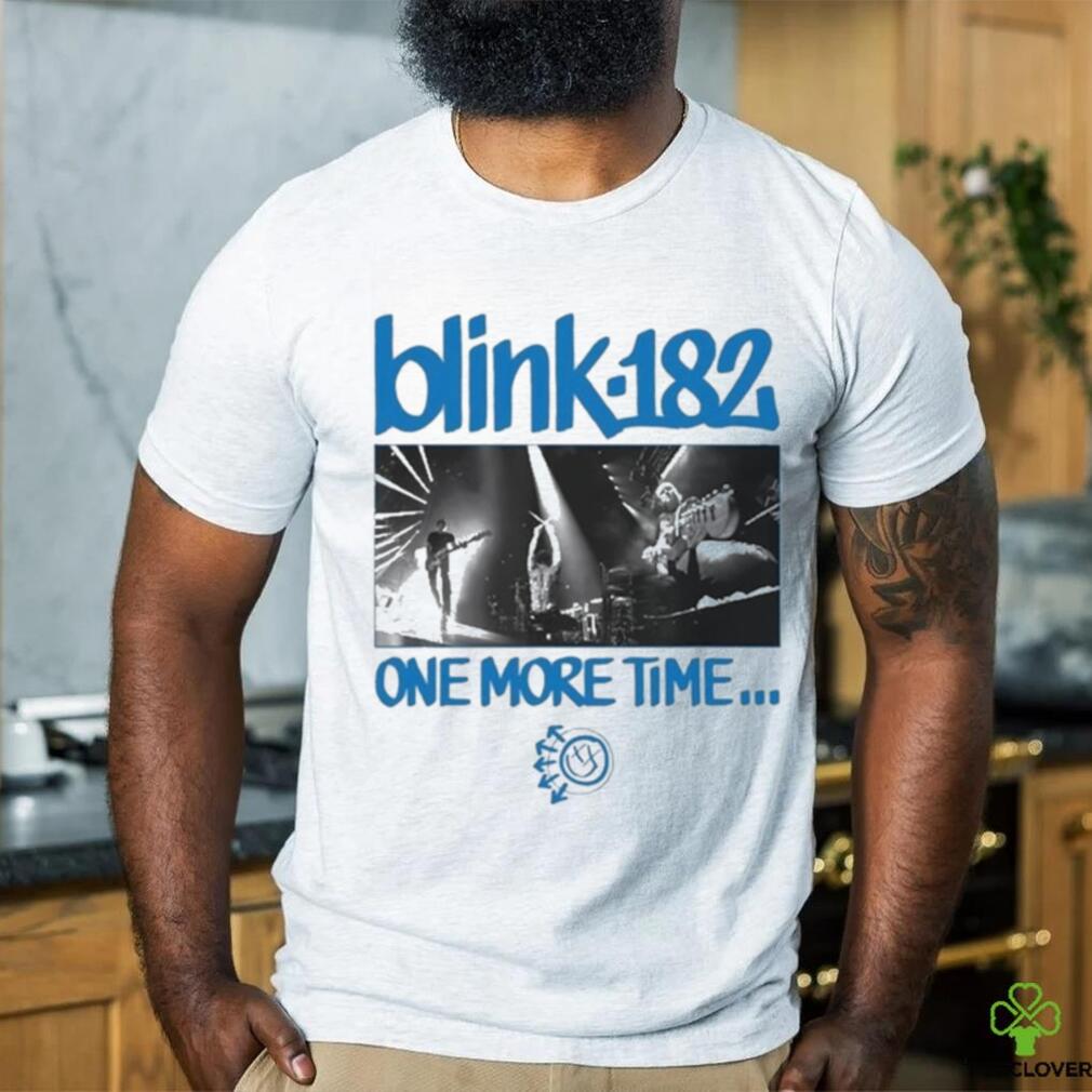 Blink 182 One More Time Concert Photo T Shirt Blink 182 One More Time Concert Photo T Shirt