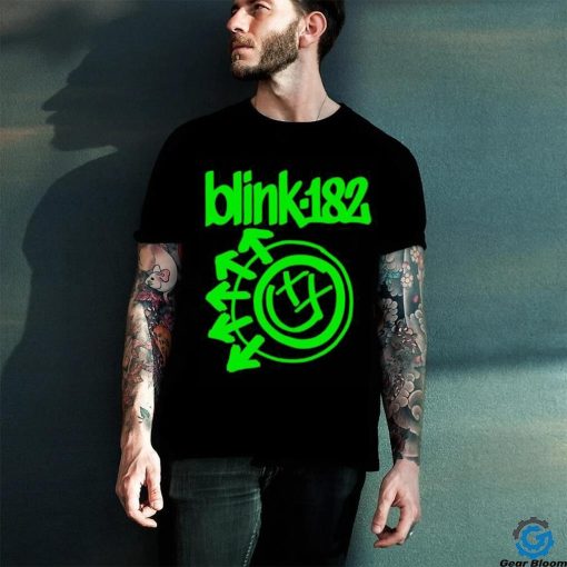 Blink 182 One More Time Green Logo Cassette Shirt