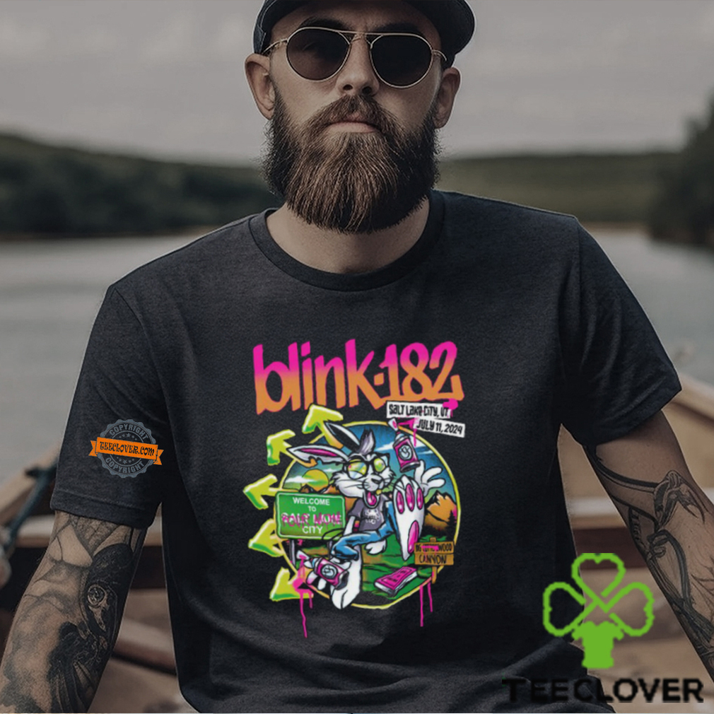 Blink 182 Salt Lake City, UT Jul 11, 2024 Tour Shirt Blink 182 Salt Lake City, UT Jul 11, 2024 Tour Shirt