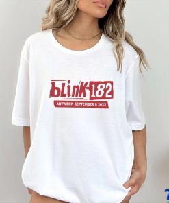 Blink 182 September 8 Antwerp Event shirt 2 Blink 182 September 8 Antwerp Event shirt
