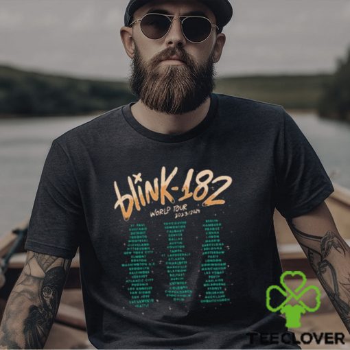 Blink 182 Shirt The World Tour 2023 2024 Merch Sweatshirt Shirt