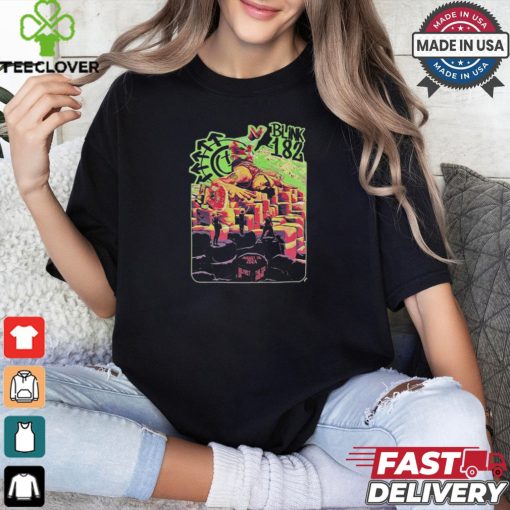 Blink 182 The SSE Arena Belfast UK August 26 2024 Tour Poster Shirt