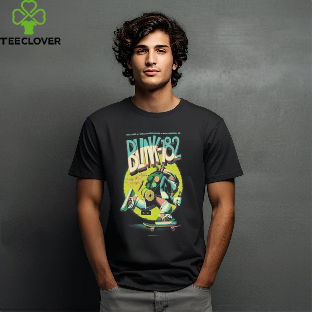 Blink 182 Tour At Wells Fargo Center Philadelphia PA On July 26 2024 Unisex T Shirt Blink 182 Tour At Wells Fargo Center Philadelphia PA On July 26 2024 Unisex T Shirt