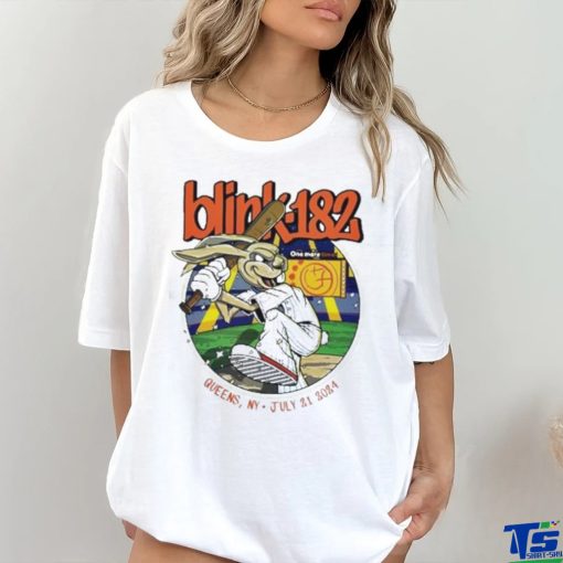 Blink 182 Tour In Queens NY On July 21 2024 Event T Shirt
