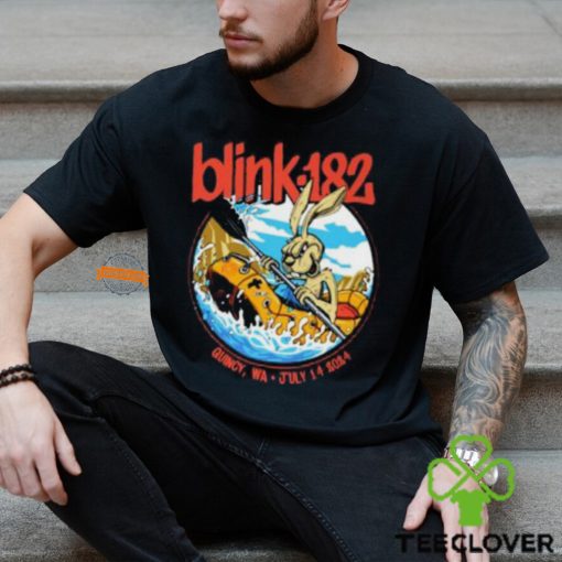 Blink 182 Tour In Quincy WA On July 2024 Unisex T Shirt