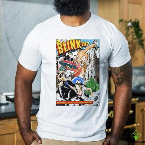 Blink 182 Wiener Stadthalle Halle D Vienna Austria 9 20 2023 Poster Shirt