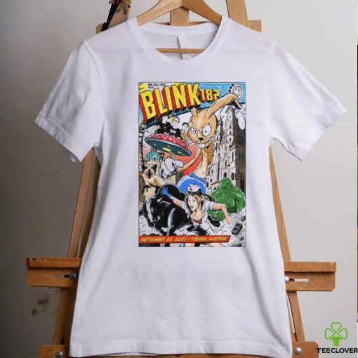 Blink 182 Wiener Stadthalle Halle D Vienna Austria 9 20 2023 Poster Shirt