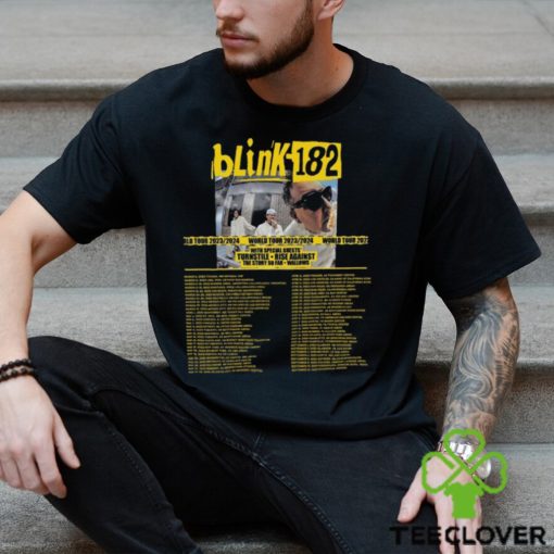 Blink 182 World Tour 2023 2024 Shirt Classic