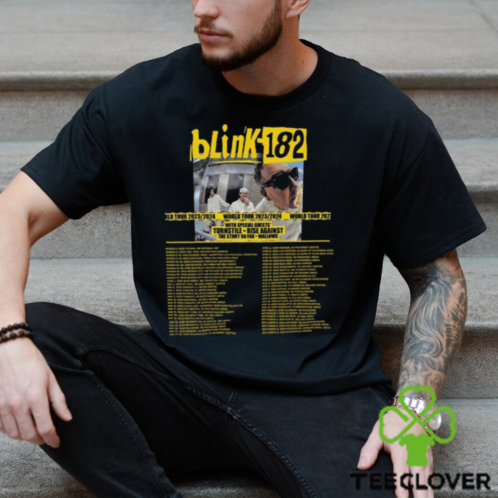 Blink 182 World Tour 2023 2024 Shirt Classic Blink 182 World Tour 2023 2024 Shirt Classic