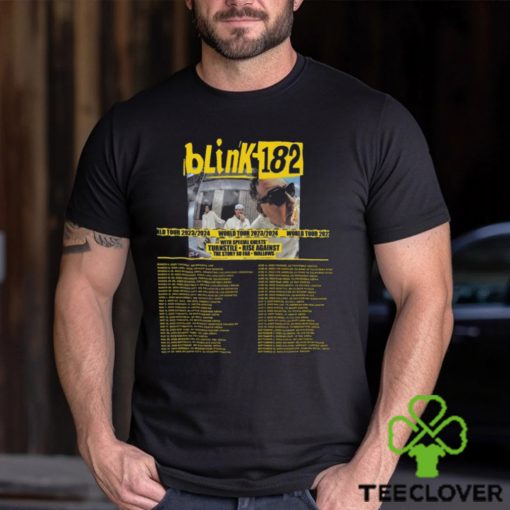 Blink 182 World Tour 2023 2024 Shirt Classic