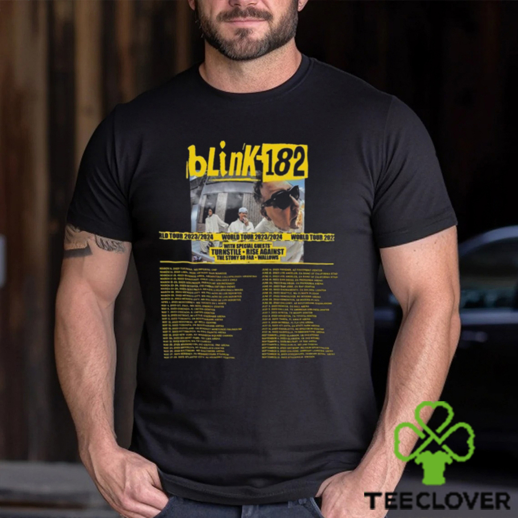 Blink 182 World Tour 2023 2024 Shirt Classic Blink 182 World Tour 2023 2024 Shirt Classic