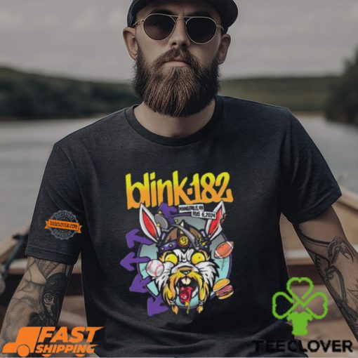 Blink 182 x Mini Apple Ass One More Time Tour 2024 Event Tee In Minneapolis MN On August 6 2024 T Shirt