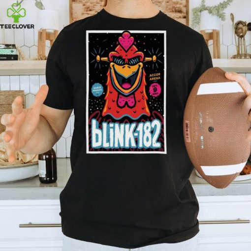 Blink‐182 Concert Tour Accor Arena, Paris October 9, 2023 Poster Shirt