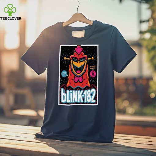 Blink‐182 Concert Tour Accor Arena, Paris October 9, 2023 Poster Shirt