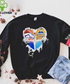 Blood Inside Heart Denver Broncos and Denver Nuggets shirt 6 Blood Inside Heart Denver Broncos and Denver Nuggets shirt