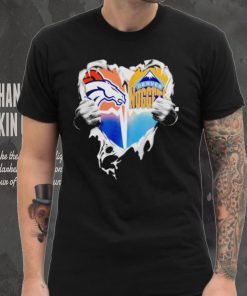 Blood Inside Heart Denver Broncos and Denver Nuggets shirt 7 Blood Inside Heart Denver Broncos and Denver Nuggets shirt