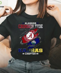 Blood Inside Me Alabama Crimson Tide Territory Kansas Chapter 2023 Shirt