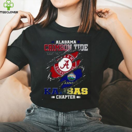 Blood Inside Me Alabama Crimson Tide Territory Kansas Chapter 2023 Shirt