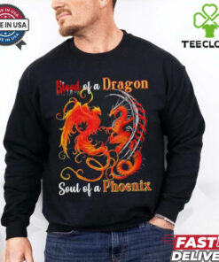 Blood Of A Dragon Soul Of A Phoenix Shirt