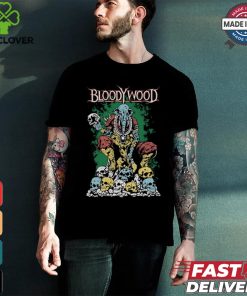 Bloody Wood Elephant Skull Tee Shirt