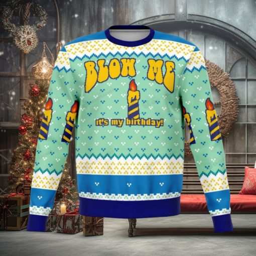 Blow Me Funny For Christmas Gifts Ugly Xmas Sweater
