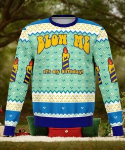Blow Me Funny For Christmas Gifts Ugly Xmas Sweater