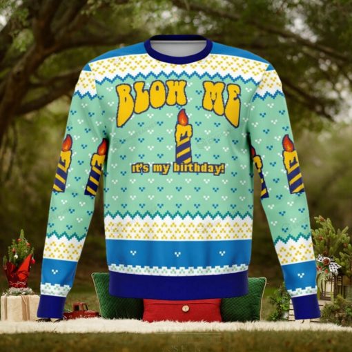 Blow Me Funny For Christmas Gifts Ugly Xmas Sweater