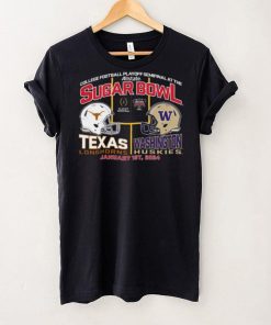 Blue 84 Adult 2024 Sugar Bowl Texas Longhorns vs. Washington Huskies Dueling T Shirt