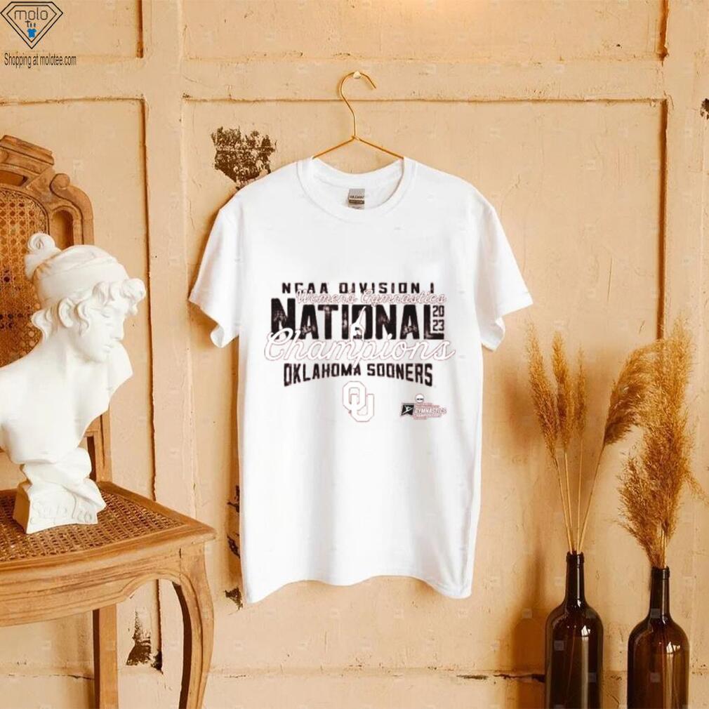 Blue 84 Crimson Oklahoma Sooners 2023 NCAA Women's Gymnastics National Champions T Shirt Blue 84 Crimson Oklahoma Sooners 2023 NCAA Women's Gymnastics National Champions T Shirt
