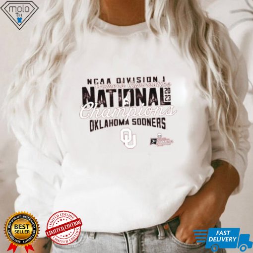 Blue 84 Crimson Oklahoma Sooners 2023 NCAA Women’s Gymnastics National Champions T Shirt