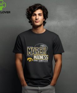 Blue 84 Iowa Hawkeyes 2024 WoBasketball March Madness Tee Shirt