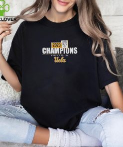 Blue 84 Ucla Bruins 2023 Pac 12 Women's Soccer Regular Season Champions Official Black Hoodie shirt
