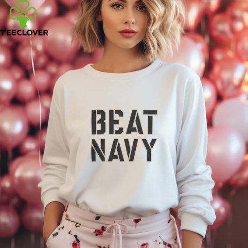 Blue 84 White Army Black Knights Beat Navy T Shirt