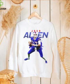 Blue And White Josh Allen T Shirt