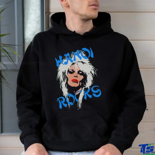 Blue Art Girl Hanoi Rocks Trending Unisex T Shirt