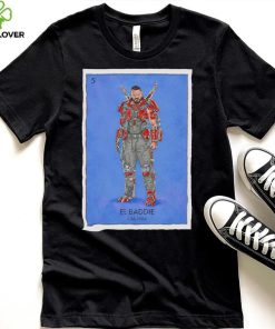 Blue Beetle Carapax El Baddie Loteria Card shirt