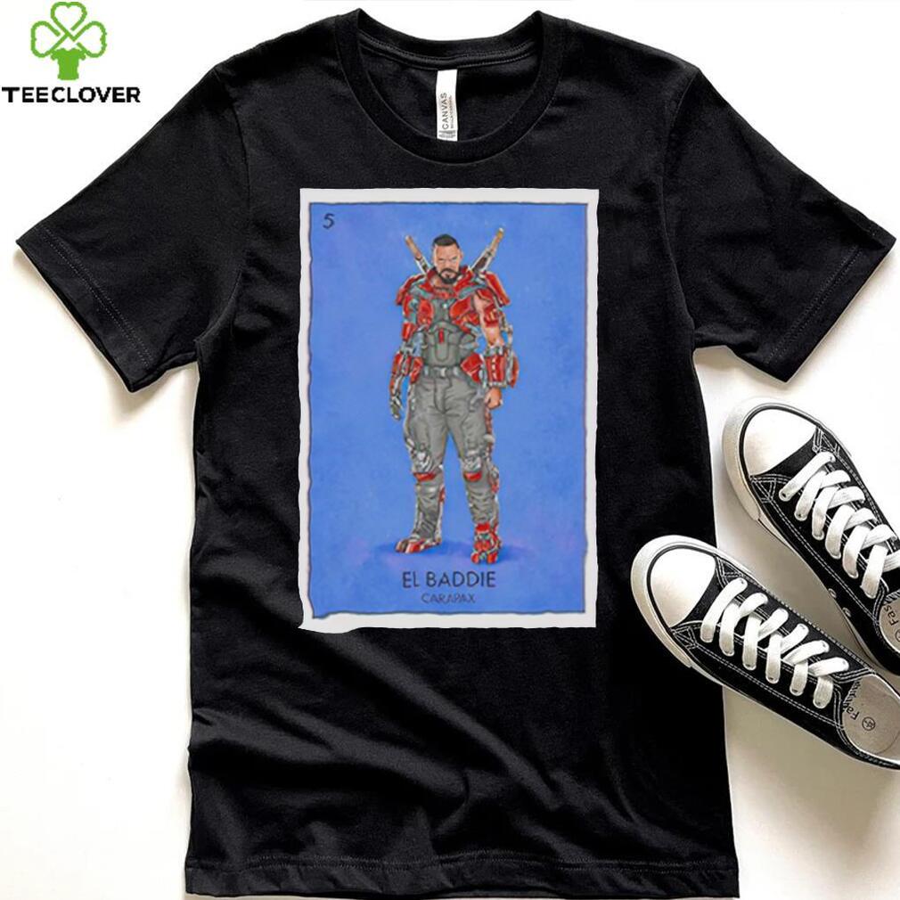 Blue Beetle Carapax El Baddie Loteria Card shirt Blue Beetle Carapax El Baddie Loteria Card shirt