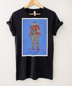 Blue Beetle Carapax El Baddie Loteria Card shirt