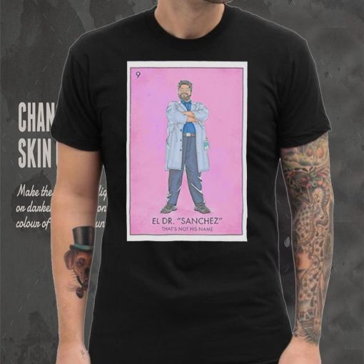 Blue Beetle Harvey Guillen El Dr. Sanchez Loteria Card shirt
