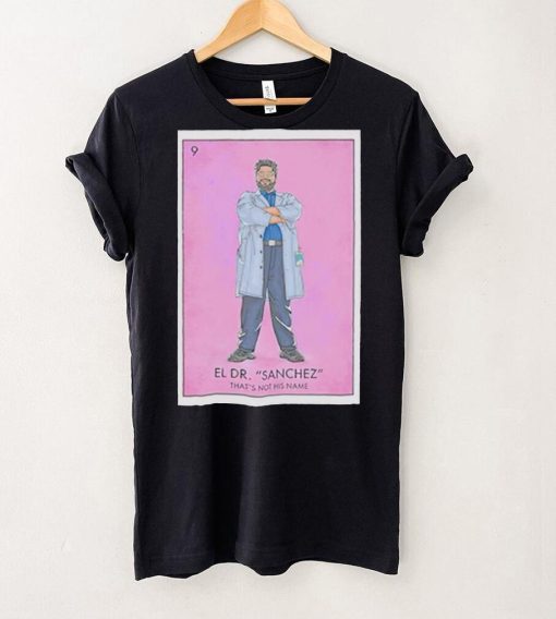 Blue Beetle Harvey Guillen El Dr. Sanchez Loteria Card shirt