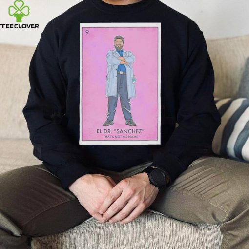 Blue Beetle Harvey Guillen El Dr. Sanchez Loteria Card shirt